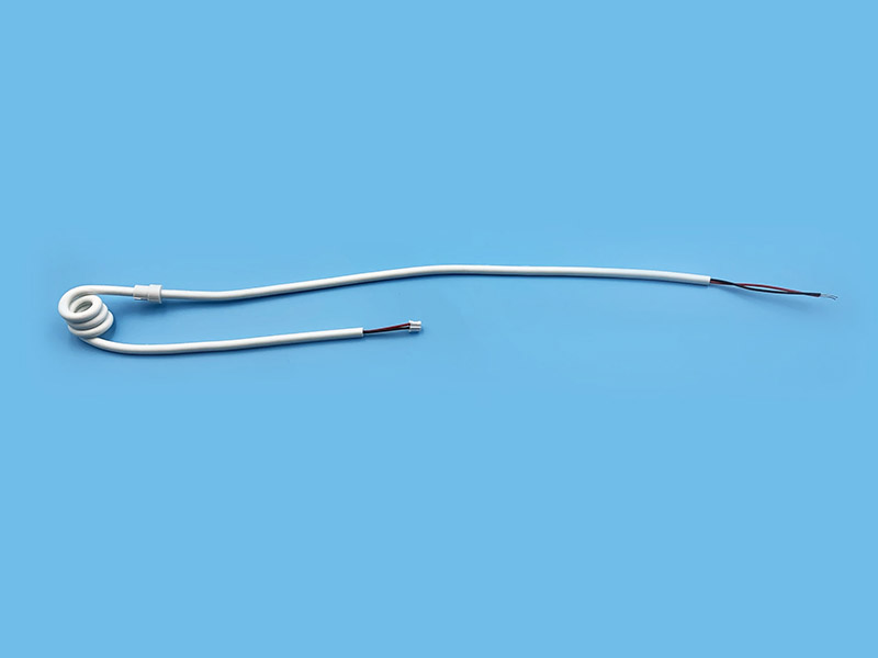 PH2.0 間Kahn 2PIN 白色TPU PVC 彈簧線(xiàn)
